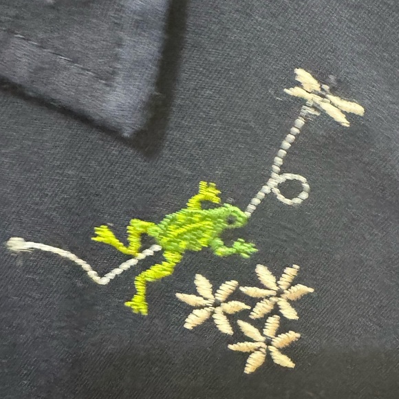 Alfred Dunner Vintage Frog Embroidered Jacket Size 14 Petite - Picture 4 of 4